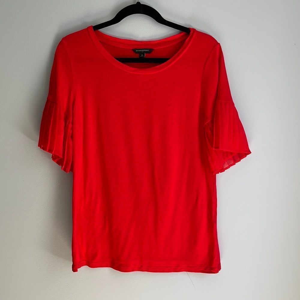 Banana Republic Ruffle Sleeve Top